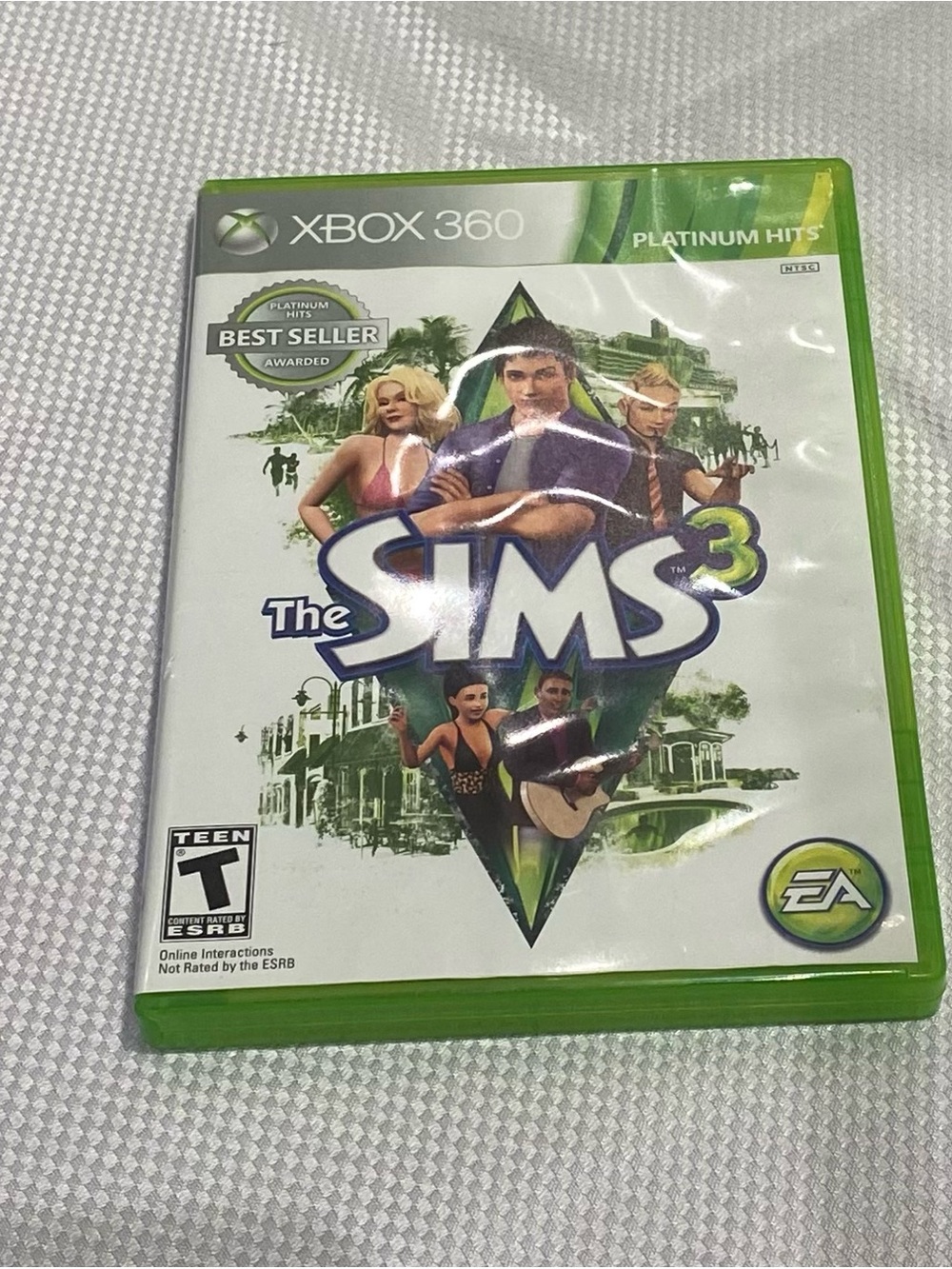 The Sims 3 (Xbox 360) - Green Case, EA Platinum Hits